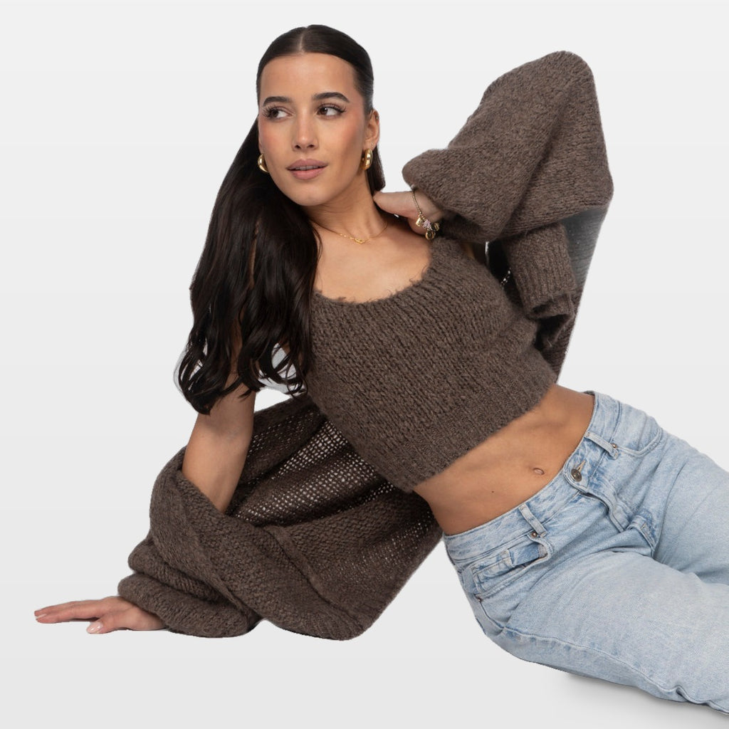 Paola | Conjunto de punto acogedor de dos piezas