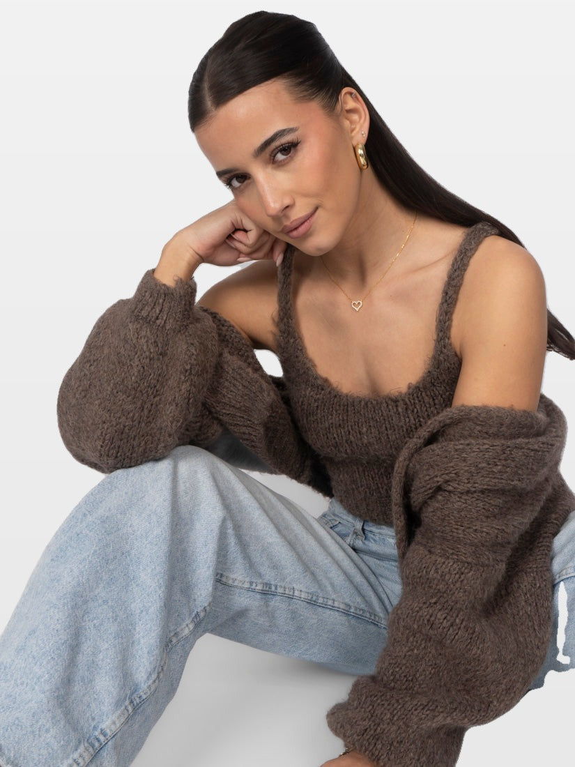 Paola | Conjunto de punto acogedor de dos piezas