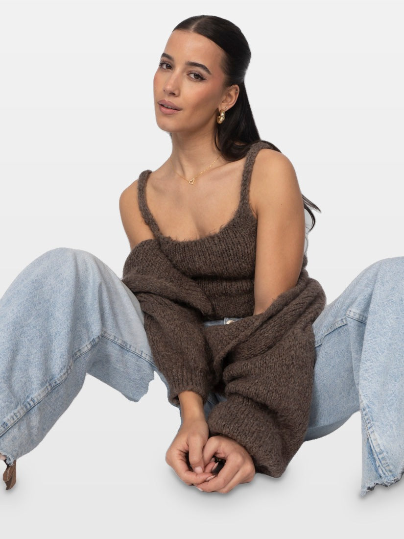 Paola | Conjunto de punto acogedor de dos piezas