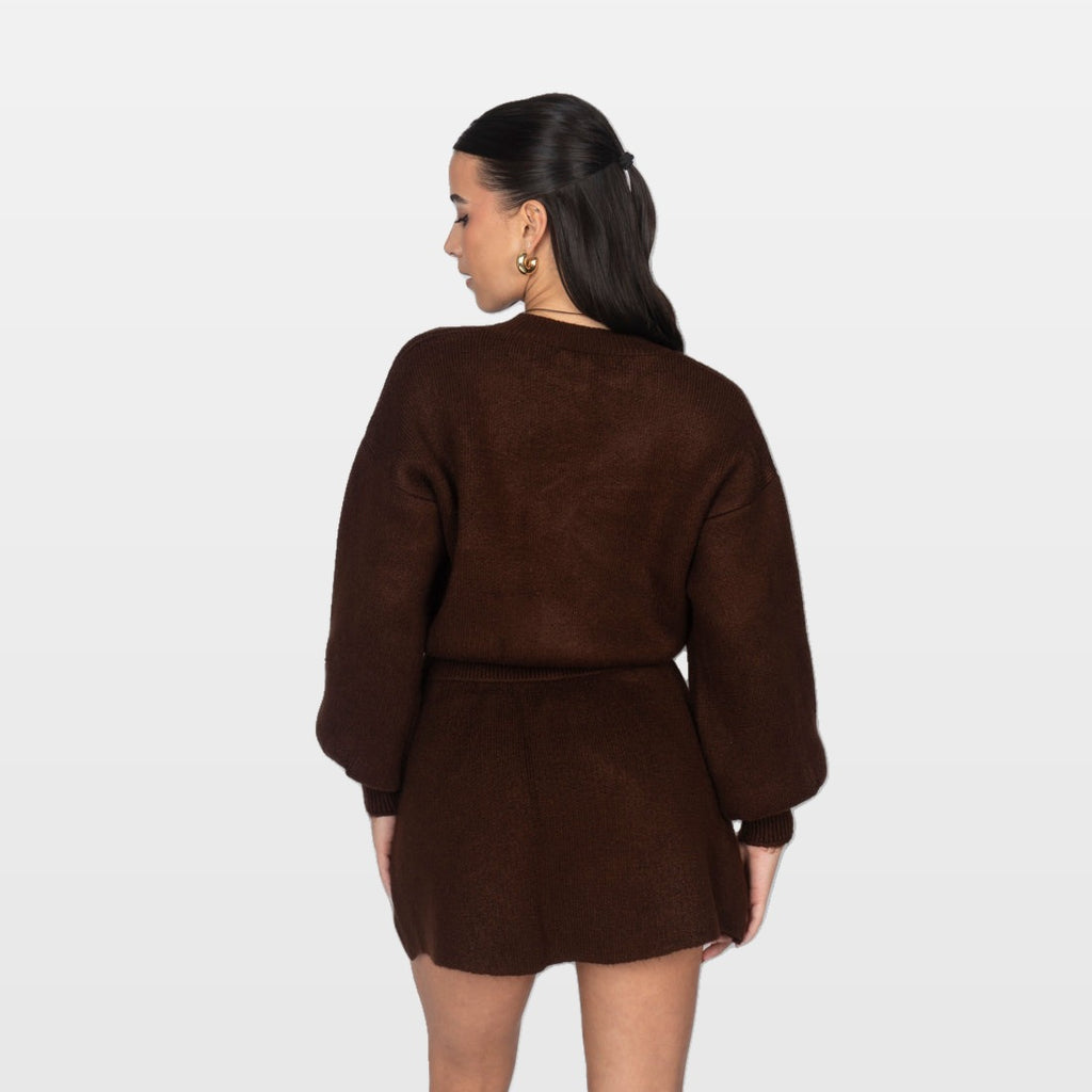 Dalia | Conjunto esencial de falda y cárdigan