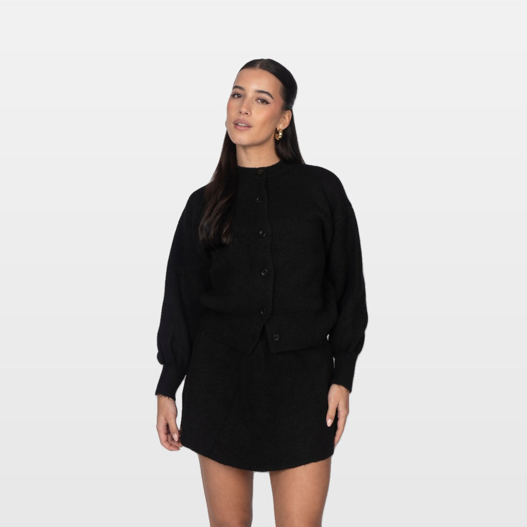 Dalia | Conjunto esencial de falda y cárdigan