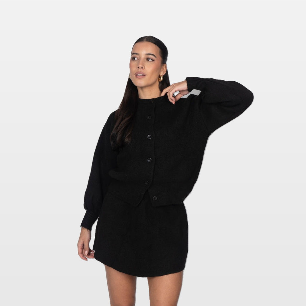 Dalia | Conjunto esencial de falda y cárdigan