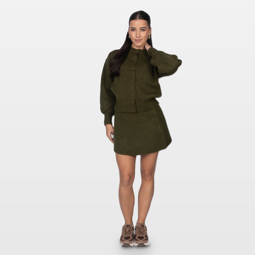 Dalia | Conjunto esencial de falda y cárdigan