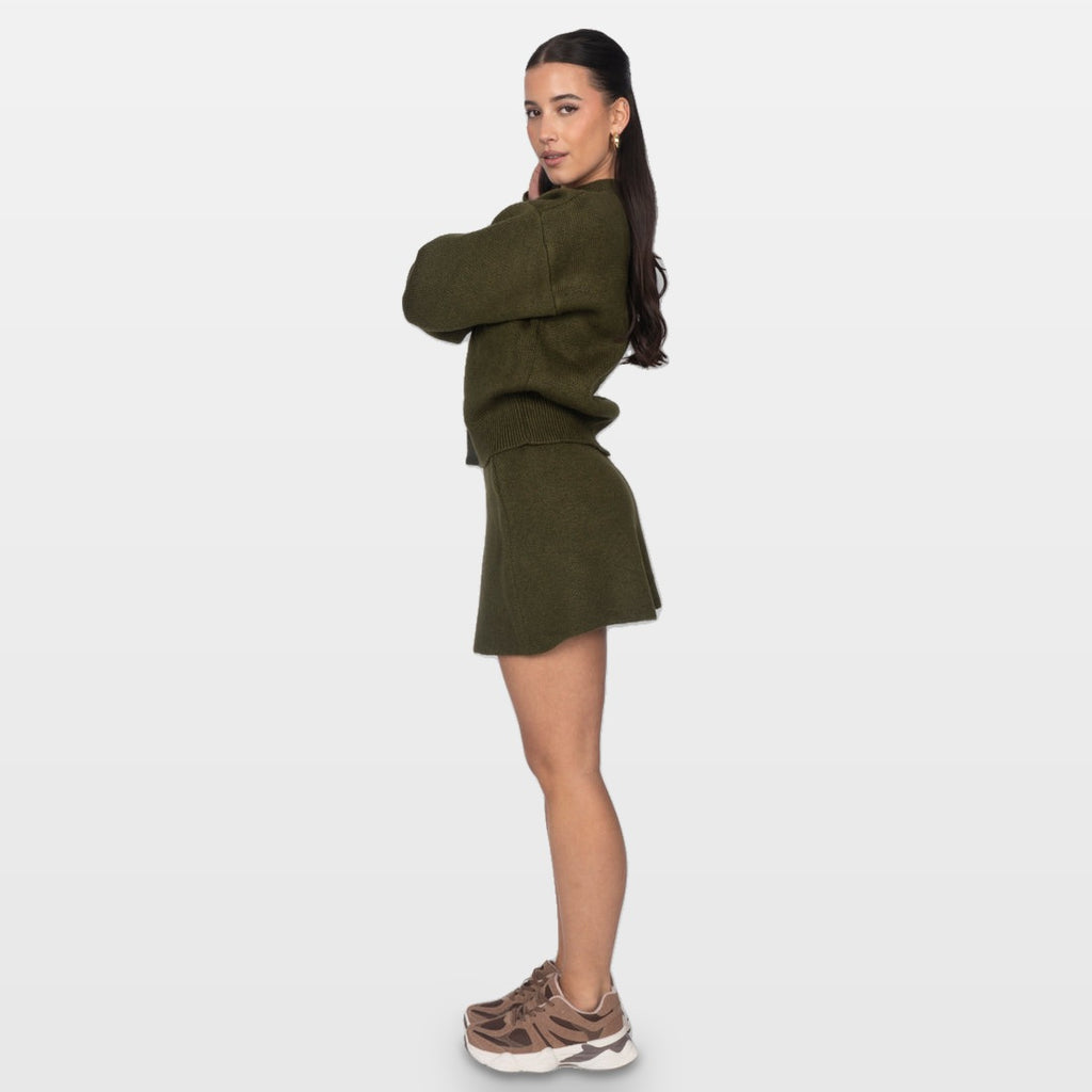 Dalia | Conjunto esencial de falda y cárdigan