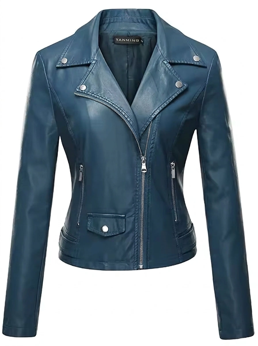 Nuria | Chaqueta de Piel Resistente y Elegante