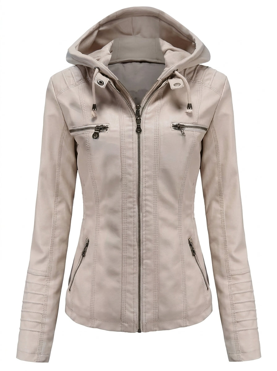 Cristina | Chaqueta de Piel Resistente y Elegante