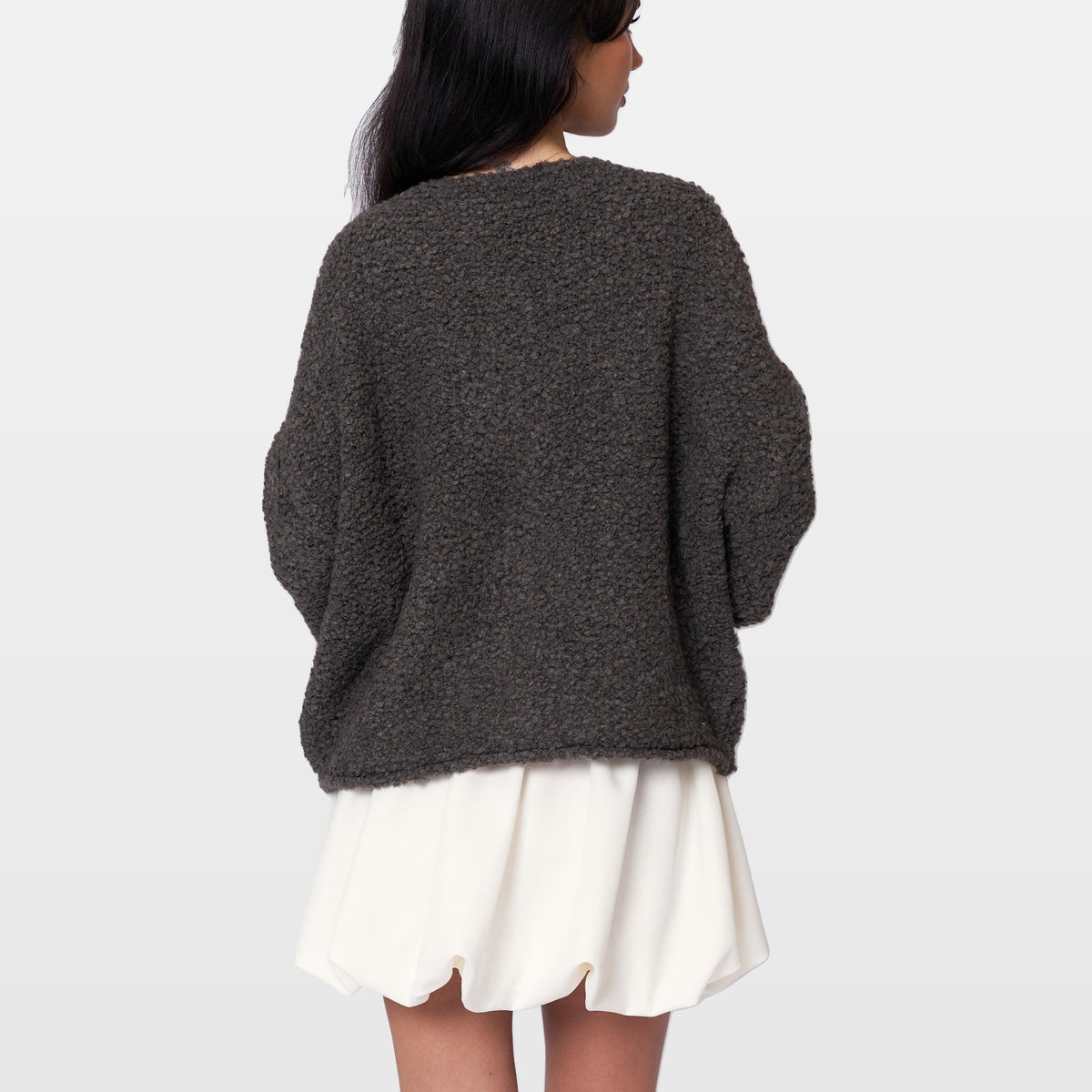 Romina | Cárdigan acogedor de bouclé