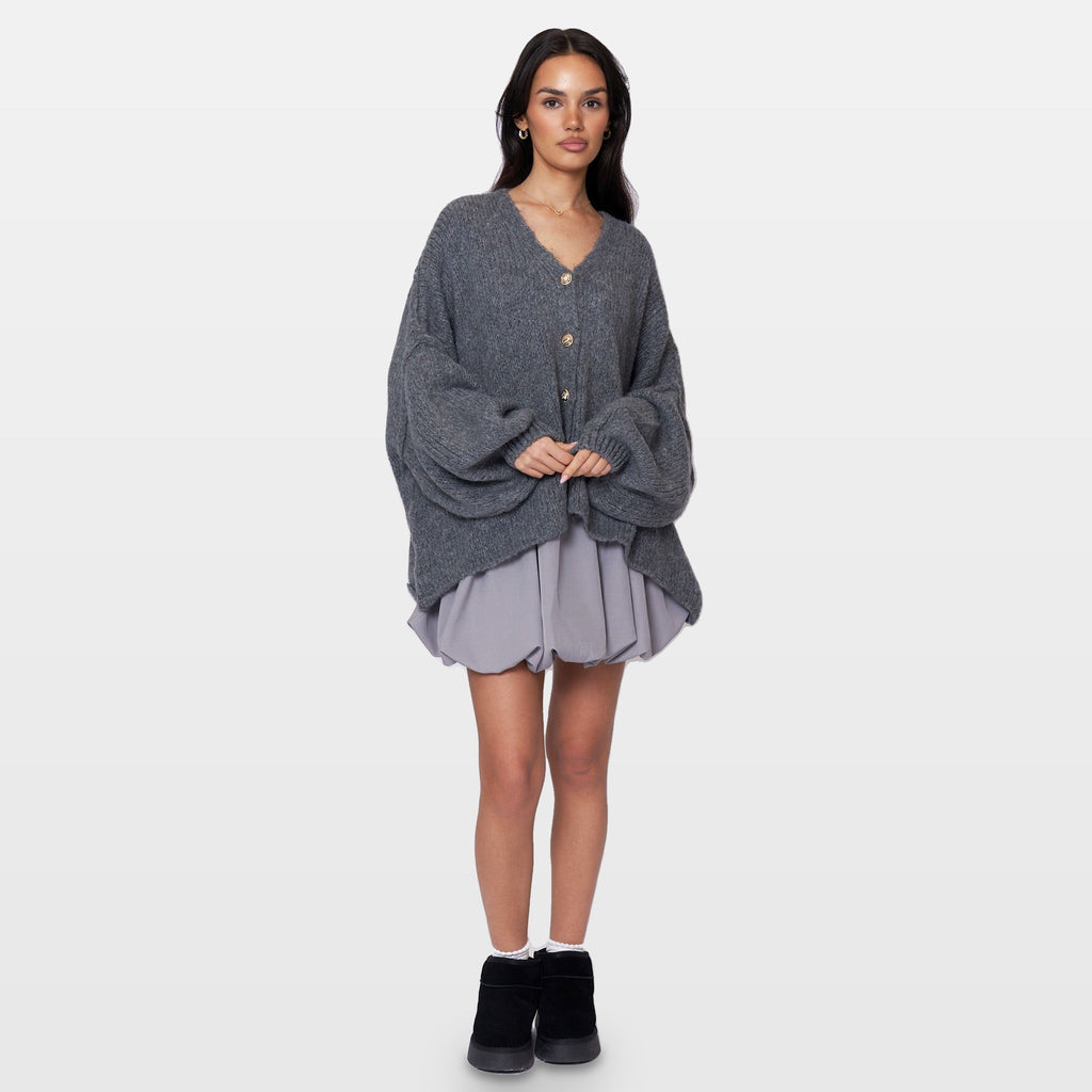 Ginevra | Cárdigan oversize de cuello en V