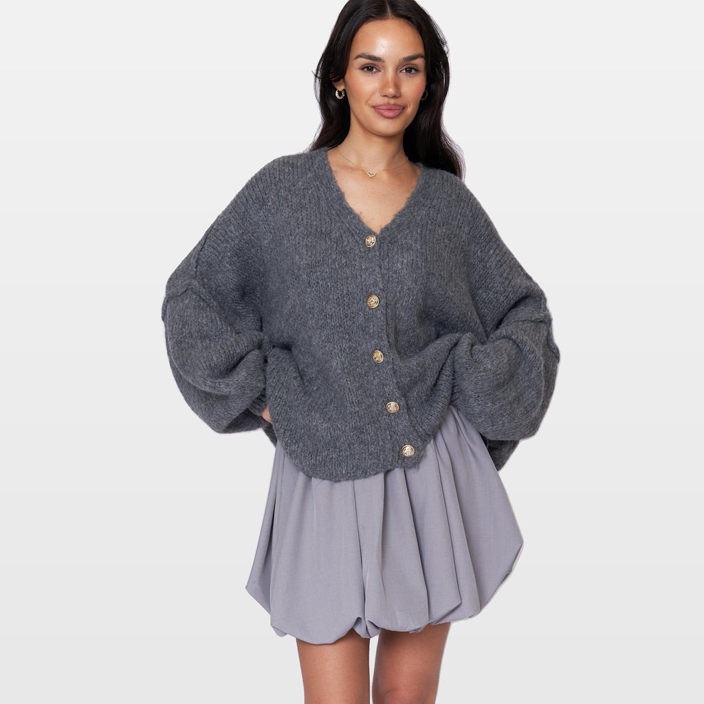 Ginevra | Cárdigan oversize de cuello en V