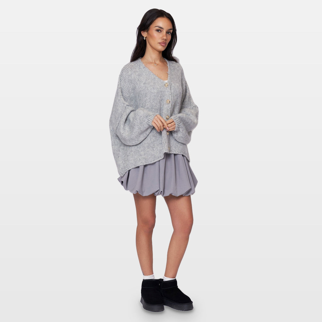 Ginevra | Cárdigan oversize de cuello en V