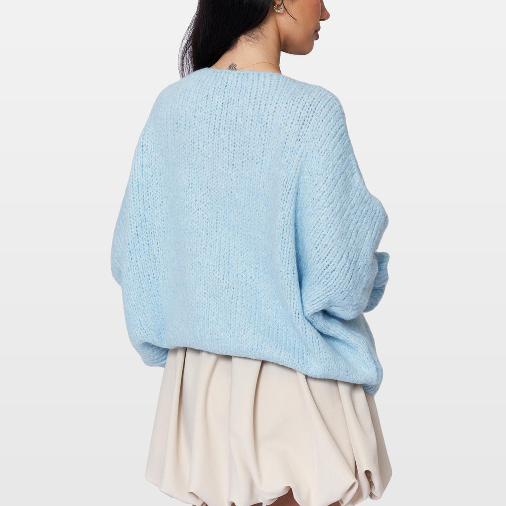 Bettina | Cárdigan oversize con lazos