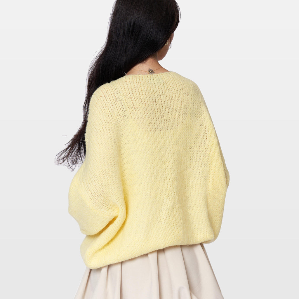 Bettina | Cárdigan oversize con lazos