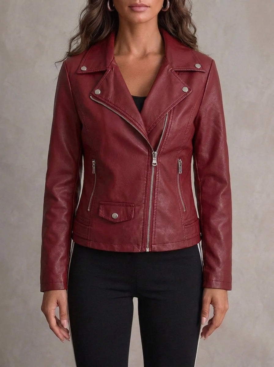 Consuelo | Chaqueta de Piel Resistente y Elegante