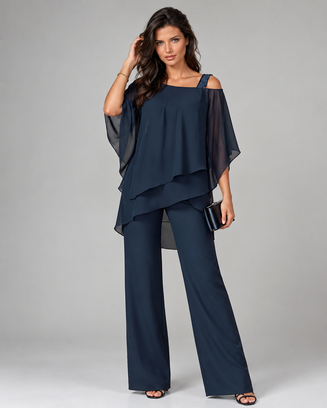 Conjunto Helena en azul marino
