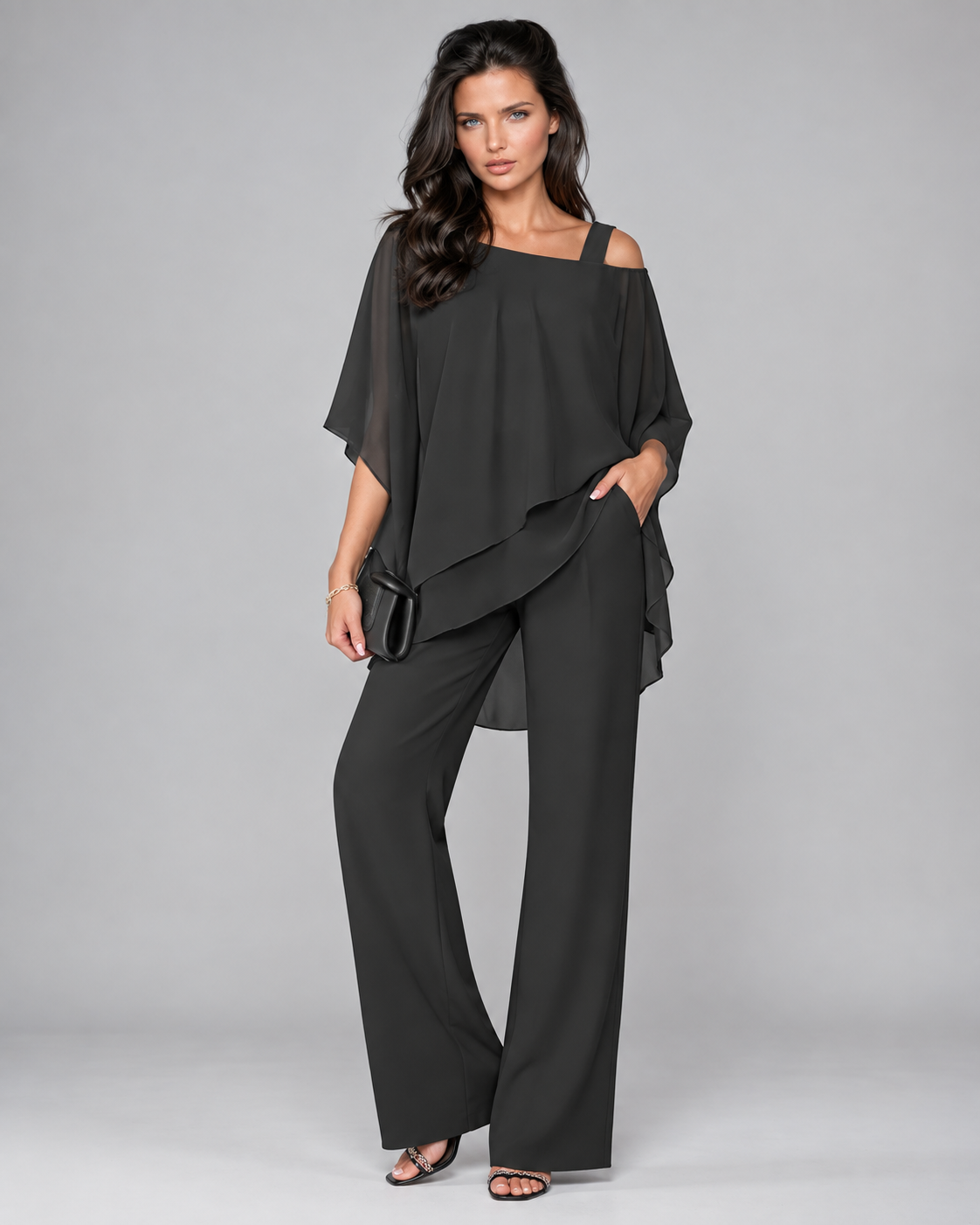 Conjunto Helena en negro