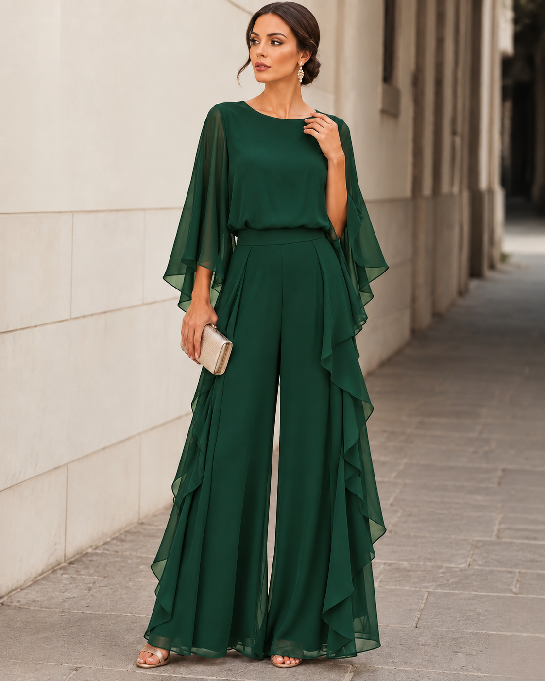Conjunto Lucrecia en verde