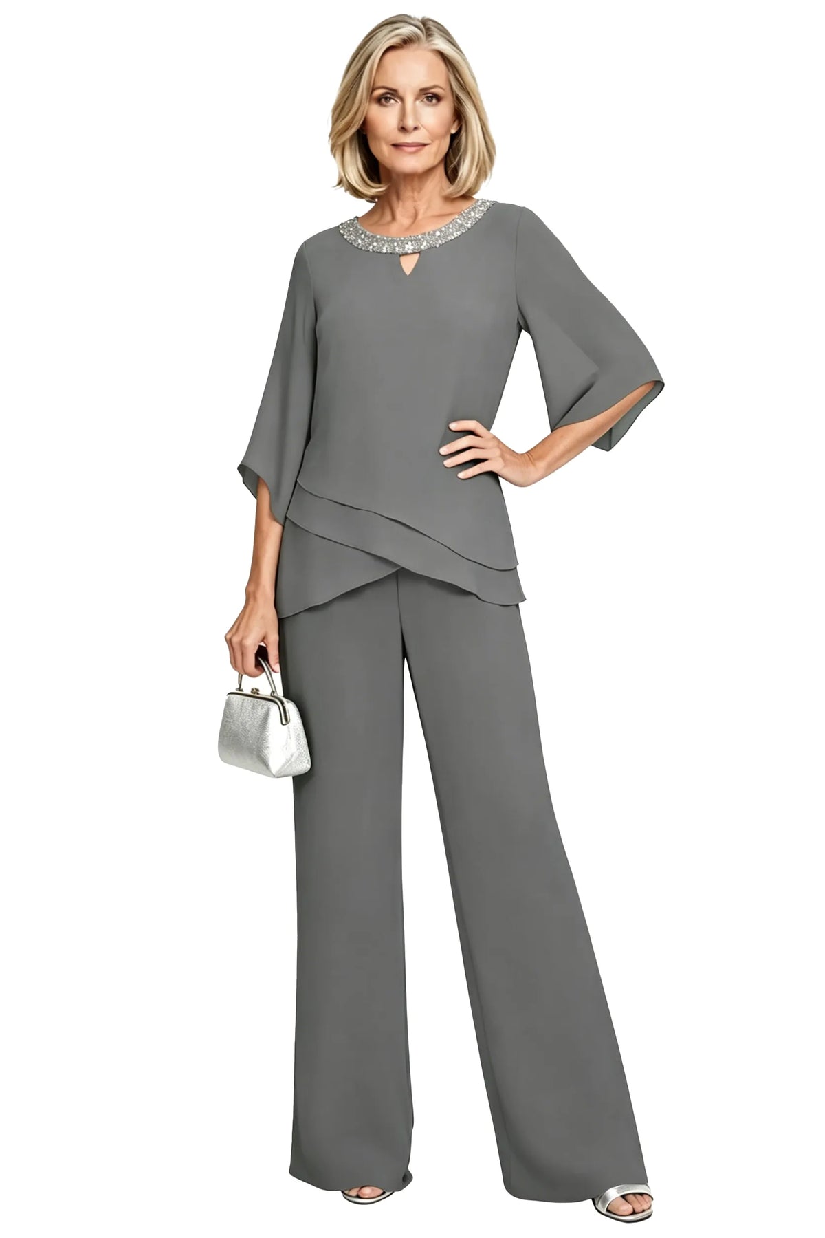 Conjunto Matilde en gris