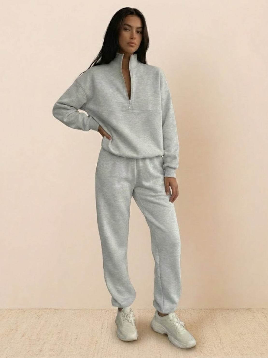 Conjunto Patricia en gris