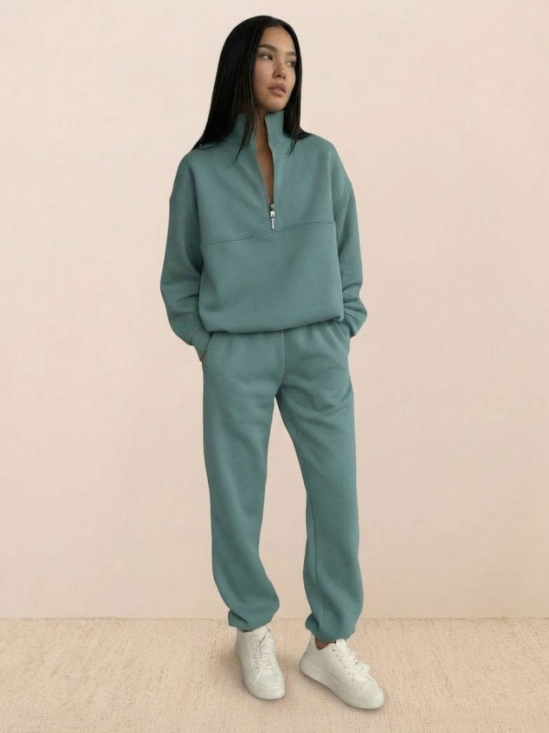 Conjunto Patricia en verde menta