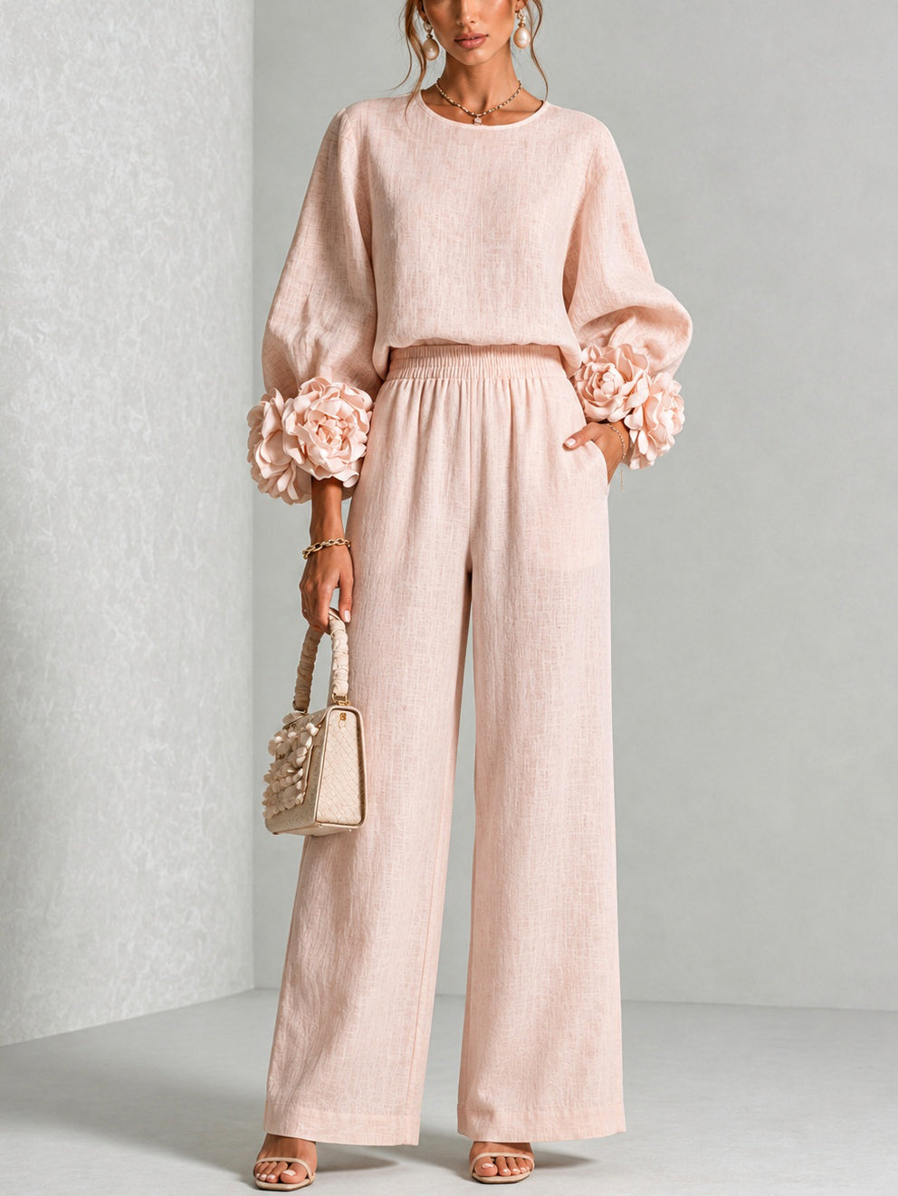 Conjunto Romina en estampado floral