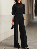 Conjunto Violeta en negro