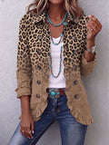 Silvana | Chaqueta Leopardo Degradada con Volante
