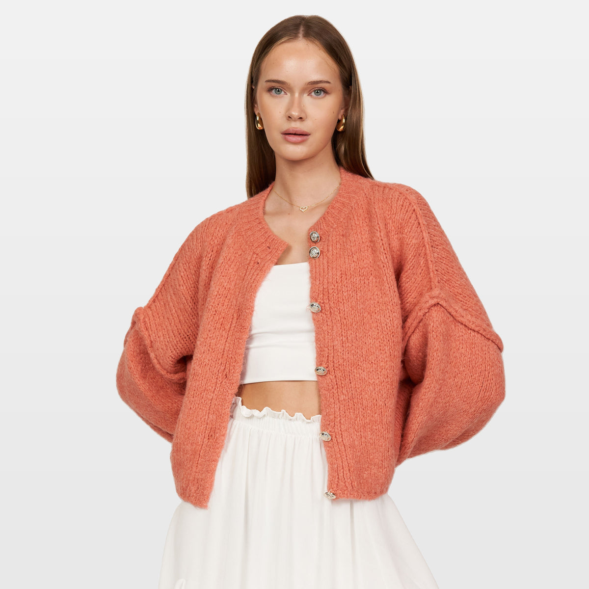 Ludovica | Cárdigan corto oversize