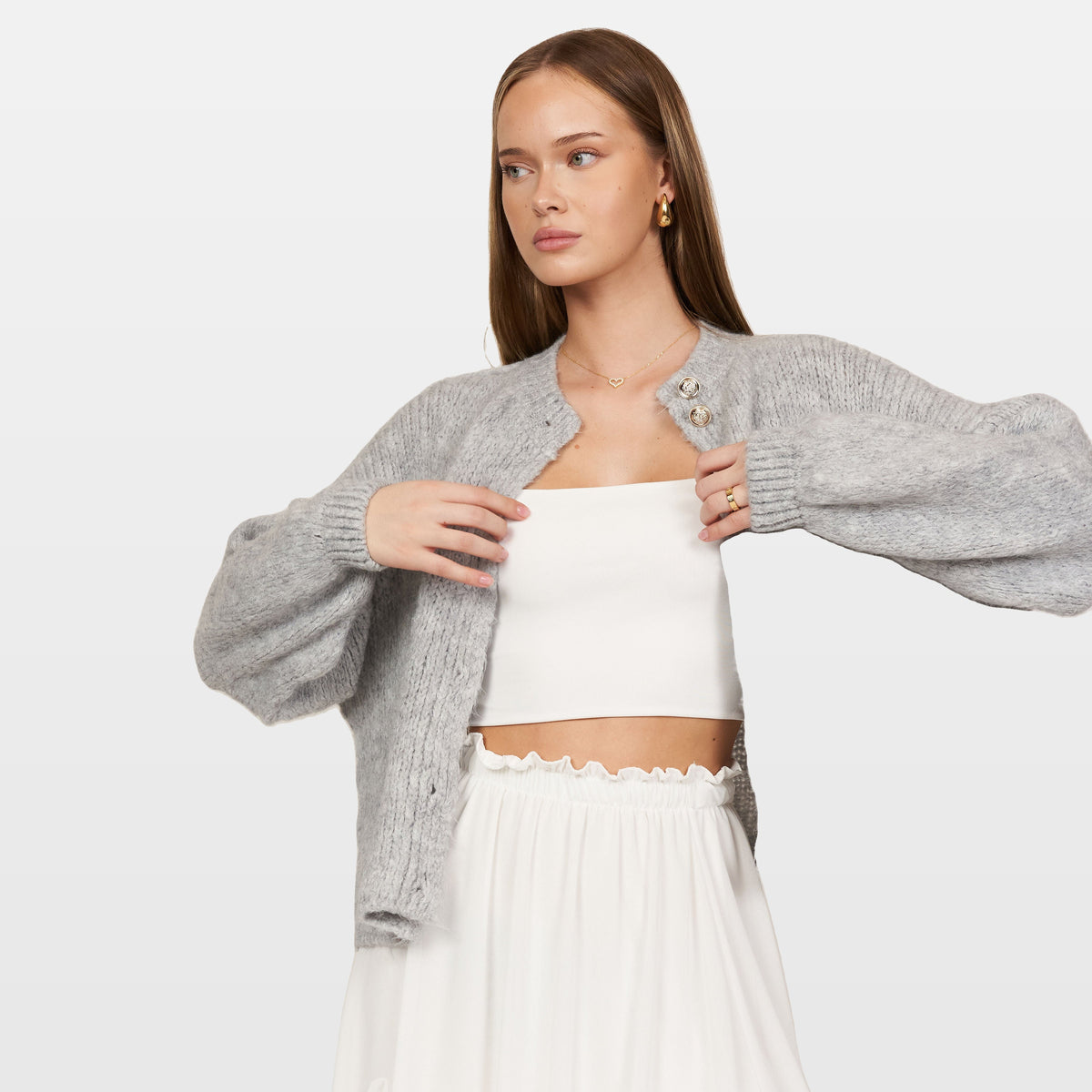 Ludovica | Cárdigan corto oversize