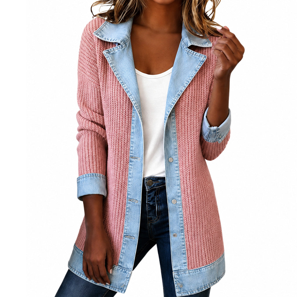 Lea | Chaqueta Vaquera y Punto Canalé